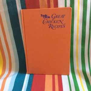 Vintage Family Circle Chicken cookbook 1968 retro cookbook euc cook book